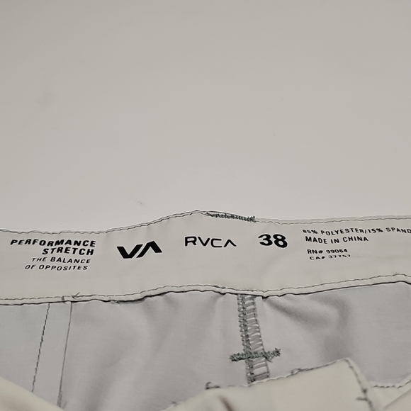 RVCA Performance Stretch Shorts With Pockets Men's Size 38 Fair Condition - Picture 4 of 11
